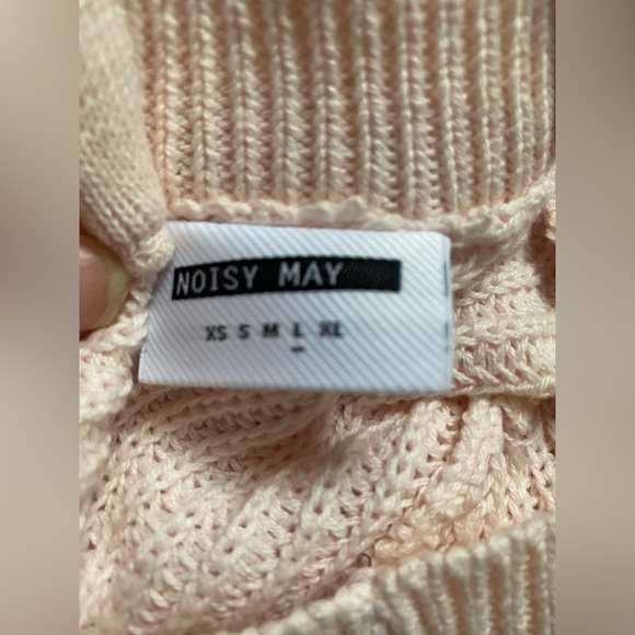Noisy May pink sweater - Picture 8 of 9